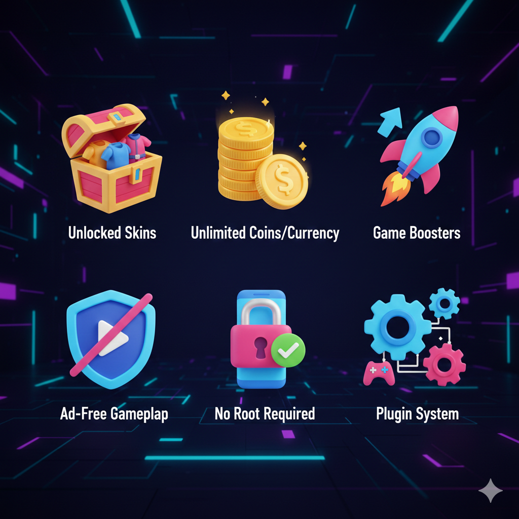 Lulubox Pro 64-bit APK features